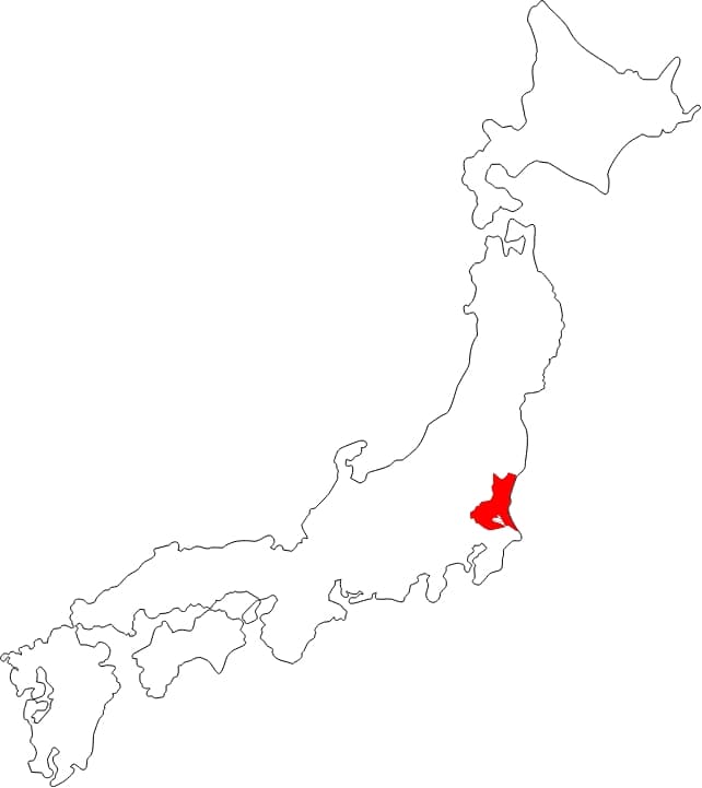 茨城県の所在地